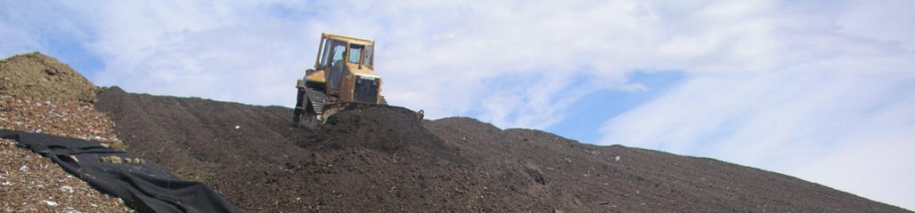 Residuals are combined to create a biocover that is applied to the landfill to mitigate fugitive methane emissions.